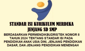 Peraturan Mendikbudristek Nomor 8 Tahun 2024 Tentang Standar Isi